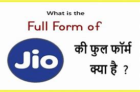 jio full form