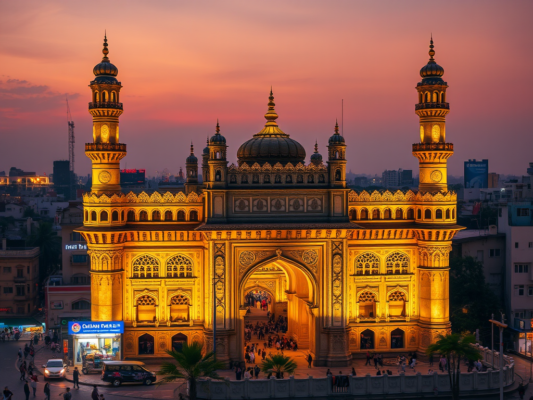 History of Charminar: 5 Amazing Facts & Reasons for Name 2 Bahmani Sultanate
