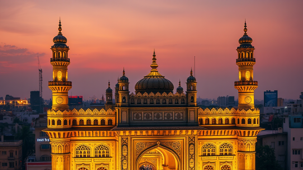 Where is Charminar located?